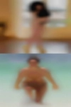 Woman looking couple
