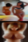 Nude woman playing sports